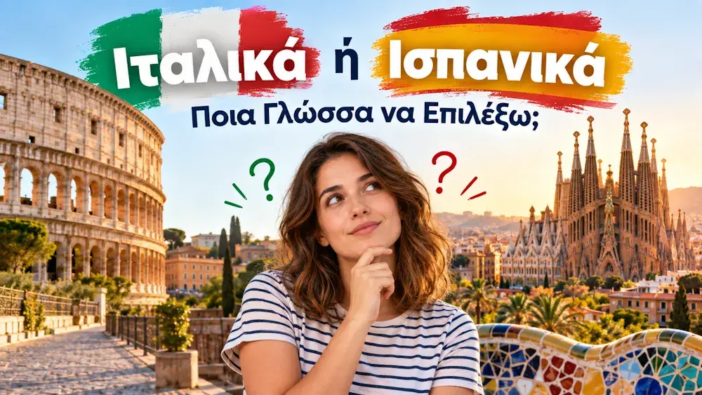 Ιταλικά ή Ισπανικά; Σύγκριση των δύο γλωσσών μέσα από χαρακτηριστικά στοιχεία της Ιταλίας και της Ισπανίας, για όσους αναζητούν ποια γλώσσα ταιριάζει καλύτερα στους στόχους τους. Ιταλικά ή Ισπανικά – σύγκριση για την επιλογή ξένης γλώσσας