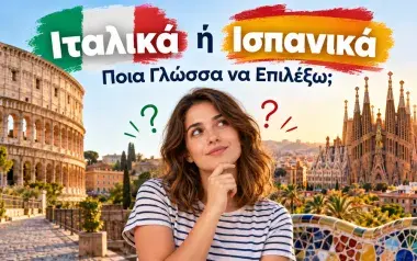 Ιταλικά ή Ισπανικά; Σύγκριση των δύο γλωσσών μέσα από χαρακτηριστικά στοιχεία της Ιταλίας και της Ισπανίας, για όσους αναζητούν ποια γλώσσα ταιριάζει καλύτερα στους στόχους τους. Ιταλικά ή Ισπανικά – σύγκριση για την επιλογή ξένης γλώσσας